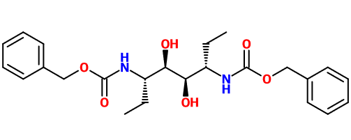 (image for) MC080297 Benzyl N-[(3S,4R,5R,6S)-6-{[(benzyloxy)carbonyl]amino}-4,5-dihydroxyoctan-3-yl]carbamate